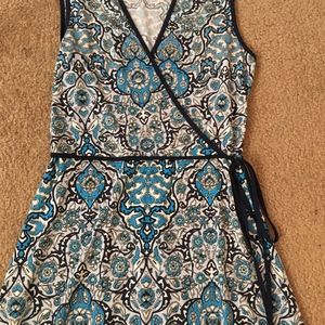 Max Studio Mosaic Print Dress